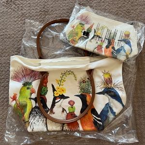 Vicki Sawyer Tote + Pouch Bag Canvas